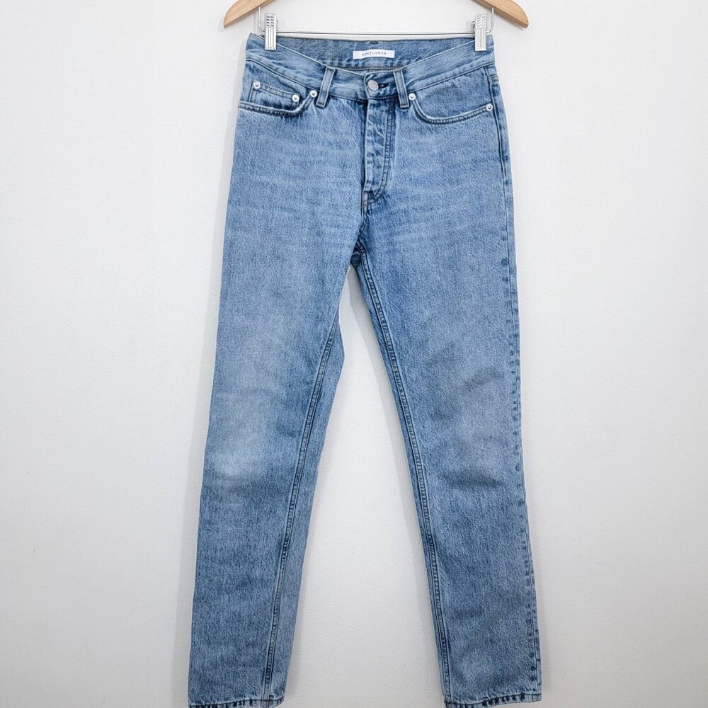 Sunflower Straight Jeans in Light Wash Blue 28 x 32